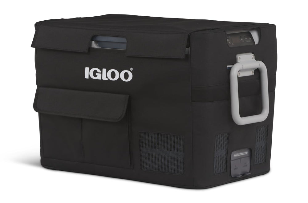 Igloo ICF32 Protect Cover front view guards the cooler from rain and sun.