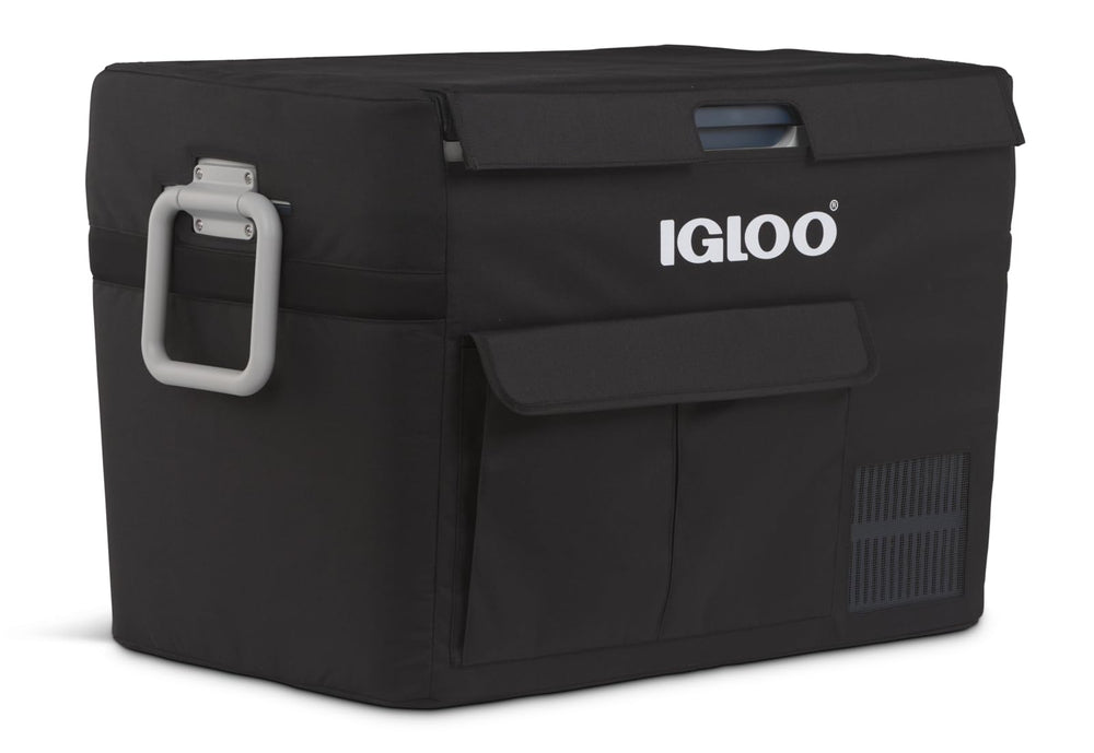 Igloo ICF60 Protect Cover on front view with snug fit and rain resistance.