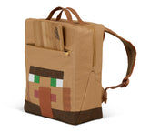 Igloo Minecraft Villager Backpack Cooler front view with vibrant screenprint for easy recognition