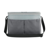 Igloo Monument Grey 12-can cooler bag front pocket for quick access