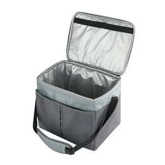 Igloo Monument Grey bag with front slip pocket for quick lunch organization.