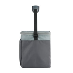 Igloo Monument Grey cooler bag features leak-resistant interior for mess-free transport.
