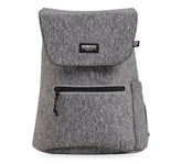 Igloo MOXIE Cinch Backpack 18 Heather Grey with cushy neoprene exterior for comfort and durability.
