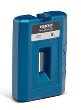 Igloo Performance Ice Blocks inside a cooler provide long-lasting, mess-free cooling for drinks.