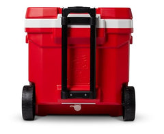 Igloo Red Profile II 60 Roller wheels ready for smooth rolling.