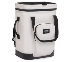 Igloo Trailmate 24-Can Backpack front view with wide opening for easy packing.