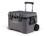Igloo Trailmate 52Qt cooler front view highlights rugged build and capacity