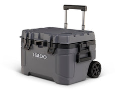 Igloo Trailmate 52Qt cooler front view highlights rugged build and capacity