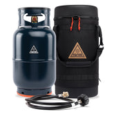 Ignik refillable propane growler 10lb tank ready for extended outdoor cooking