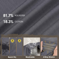 IGOLUMON knee-reinforcement area supports durable work moves.