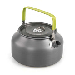 IGYYO aluminum kettle 0.8L front view ideal for compact camping brews