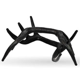 Illusion Systems Black Rack Rattling System side view demonstrates portable, realistic buck fight sounds.