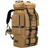 ILOOXI hiking backpack 130L waterproof exterior for rugged outdoor trips