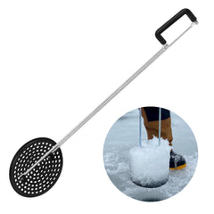 Deep Freeze One-Shot Ice Skimmer-Pro Edition 10in | Ice Fishing Hole Scoop