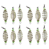 IMIKEYA 24pcs Spring Bait Fishing Kit – spring feeder cage close-up 1