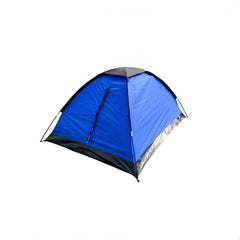 IMMT ST 1-person tent blue front view, compact and portable solo shelter.