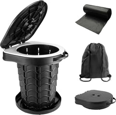 imodomio retractable portable toilet with height adjustment for customizable comfort outdoors