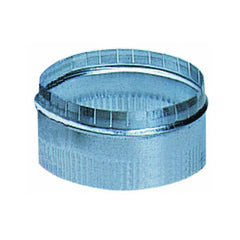 Imperial 4-in galvanized starter collar for flexible duct; easy trunk connection.