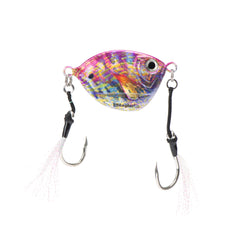Close-up of Lane Snapper color on 100g Imposter Jig