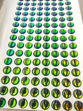IMXPW 3D holographic fish eyes 4mm enhance jig realism and lure customization