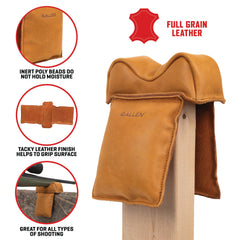 Cross-section showing inert poly fill for moisture resistance
