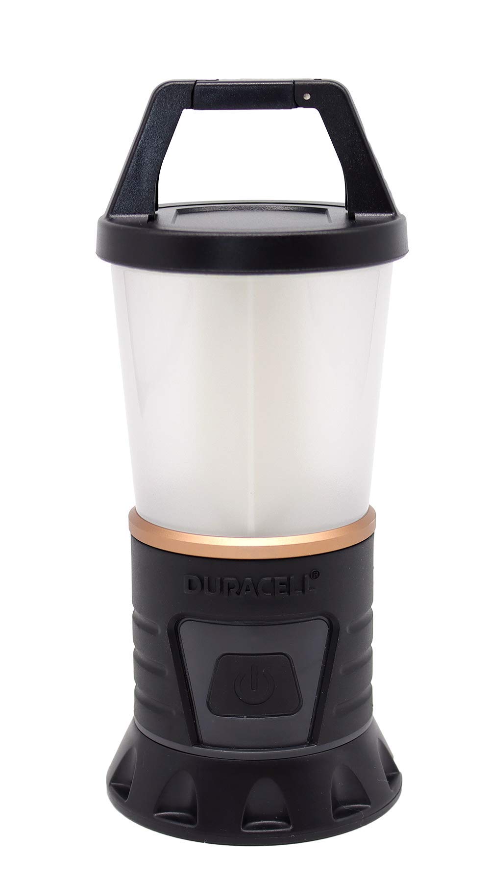 Infinity X1 Duracell lantern provides 360-degree coverage for campsite lighting.