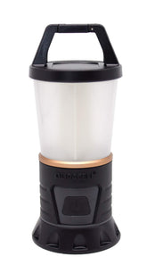 Infinity X1 Duracell lantern provides 360-degree coverage for campsite lighting.