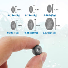 0.18 oz INFISHCEO fishing weights