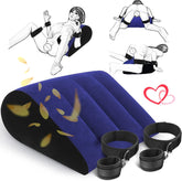 Inflatable Pillow knee-protection main view showing ergonomic support for relaxed resting
