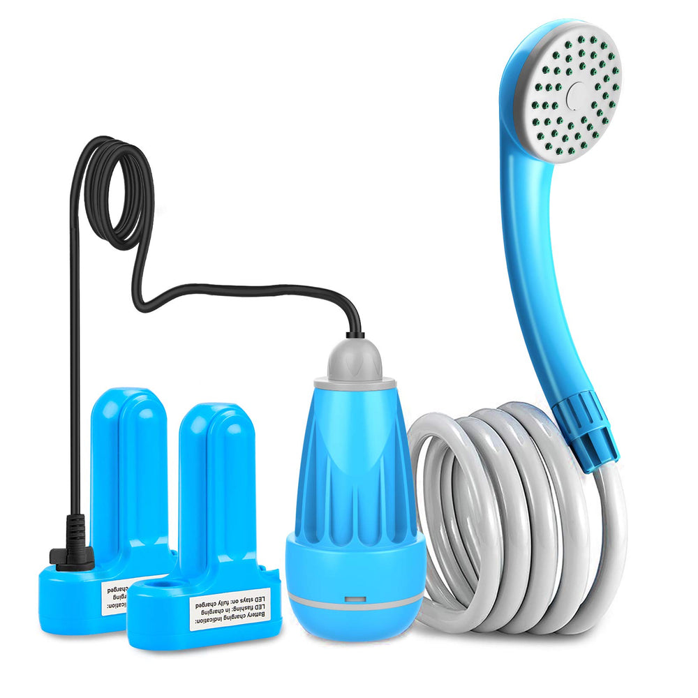An innhom portable shower compact-lightweight design enables easy carry and quick outdoor rinses.