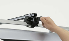 INNO locks and keys included for secure, easy operation on raised side rails.