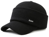 INOGIH Mens Winter Beanie front view shows earflaps for all day warmth