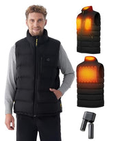 InoKraft heated vest front view delivers ready warmth for chilly commutes.