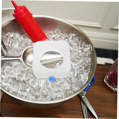 INOOMP ice pack placed in a lunch bag to chill snacks.
