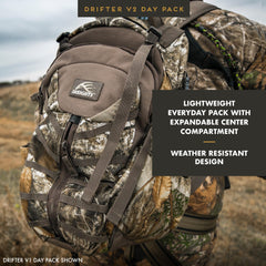 Side water bottle pocket on Insights Drifter for easy hydration