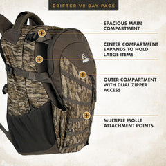 Insights V2 Drifter decoy pocket in MO Bottomland camo for field setups