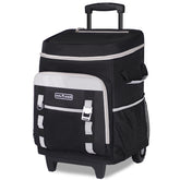 INSMEER cooler with wheels and handle enables easy transport during trips.