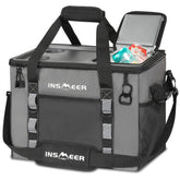 INSMEER soft cooler bag foldable design for space-saving travel.