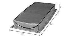 Insulsure AT-2 Attic Tent side view shows compact, easy-to-install setup for attic access
