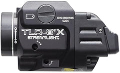 Integrated red aiming laser on the TLR-8 X