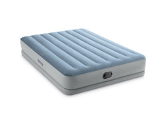 Intex 64159E mid-rise bed with built-in USB pump for quick inflation.