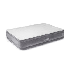 Intex Comfort Plush Mid Rise Airbed stored easily in carry bag for travel and storage