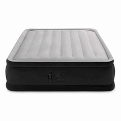 Intex Dura-Beam airbed with built-in pump for quick inflation.