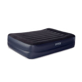 Intex Dura-Beam pillow-rest raised airbed in queen size for guests.