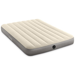 Intex Dura-Beam mattress with Fiber-Tech construction delivers stable support.