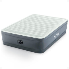 Intex PremAire elevated bed top view showcasing easy entry and tall profile