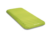 Intex TruAire camping mat side view highlighting elevated sleep height for uneven ground