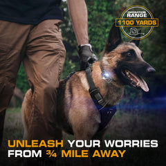 INVIROX IP67 waterproof collar demonstrates rugged durability in all weather
