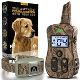 INVIROX shock collar front view for large-dog training with ¾ mile range
