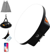 iodoo 10000mAh lantern front view with extended outdoor lighting capability